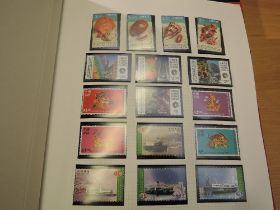 HONG KONG 1983-2010 NEAR COMPLETE UNMOUNTED MINT COLLN IN 2 VOLUMES Pair of Senator albums with