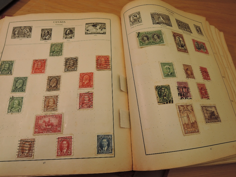 WORLD STAMP COLLECTIONS IN THREEE ALBUMS, MUCH PRE 1950's MINT AND USED Three albums including - Image 5 of 7
