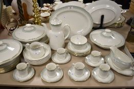 A collection of Royal Doulton 'Berkshire' fine bone china tableware, including platter, coffee