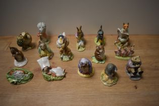 A collection of sixteen Royal Albert bone china Beatrix Potter figures, to include Timmy Willie from