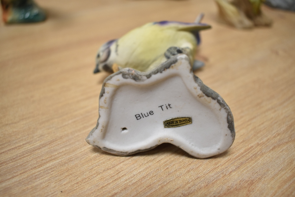 A selection of miscellaneous porcelain bird studies, comprising seven bisque porcelain studies, - Image 2 of 4