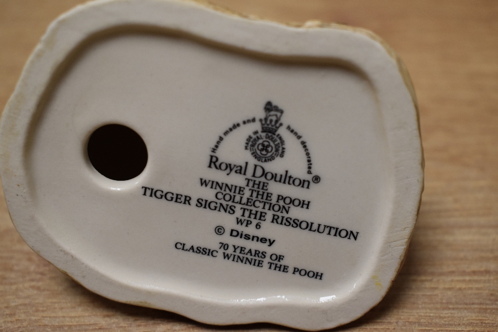 A collection of ten Royal Doulton 'The Winnie-The-Pooh Collection' figures, comprising Christopher - Image 2 of 6