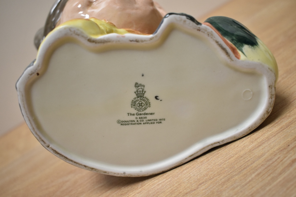 Two Royal Doulton bone china character jugs, comprising Gunsmith D6573 from the Williamsburg - Image 2 of 3