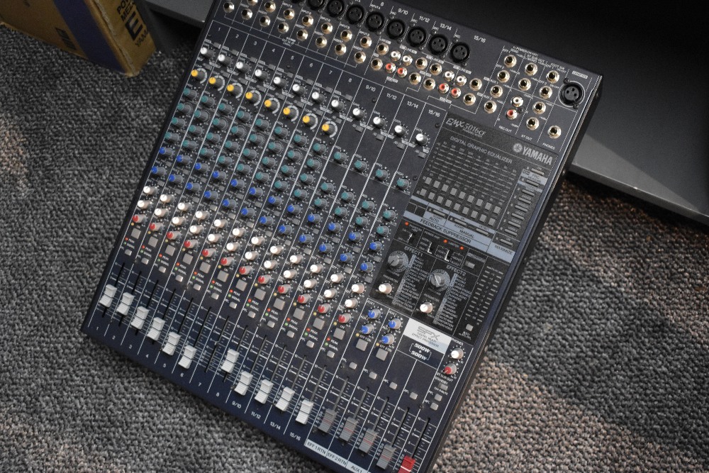 A Yamaha Powered Mixer, model EMX 5016CH, with some leads etc - Image 2 of 3