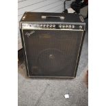 A vintage Fender Studio Bass combo amplifier , 200W x 15'