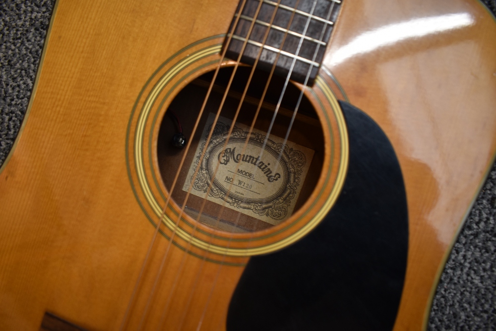 A vintage lawsuit era , C F Mountain & Co (martin copy) W120 acoustic guitar - Image 2 of 3