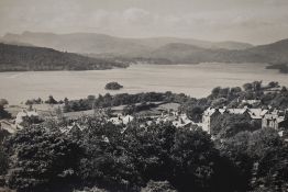 *Local Interest - 20th Century School, photographic prints, Two depictions of Windermere, Lake