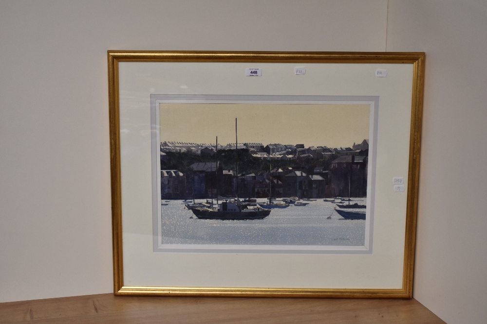 Cyril Harry Mason (20th Century, British), watercolour, 'Across The Fal', signed to the lower right, - Image 2 of 4