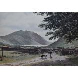 *Local Interest - After T.Leslie Hawkes (20th Century, British), coloured prints, 'Wastwater' (x2)