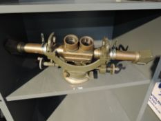 A WWII period Anti Aircraft Range Finder, no makers marks or Military seen, been over painted in