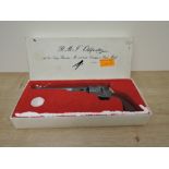 A Blank Fire Navy Revolver M1851-69 Civilian and Yank Model, in original box, Purchaser must be over