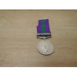 A British George V General Service Medal with Iraq clasp to 1362 SOWAR KESAR SINGH 11-LANCERS,