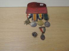 A WWI Four Medal Group to 20049 PTE.F.BAILEY.RAMC, 1914 Star with 5th August -22nd November 1914