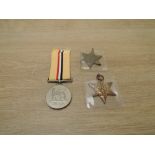 A Queen Elizabeth II Iraq Medal to 25163571 PTE.R.T.P.LOCKHART.SCOTS with ribbon along with two WWII
