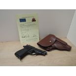 A Italian Pietro Beretta .22 Semi Automatic Deactivated Pistol, Serial Number M53381, PB made in