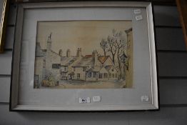 Horace Beecham (20th Century), watercolour, 'Bold Arms, Churchtown', signed and dated 1962,
