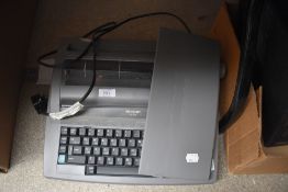A Sharp QL210 vintage electronic typewriter