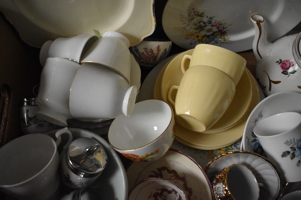 Three Royal Worcester egg coddlers with bird decoration, a Crown Ducale cake plate, a selection of - Image 2 of 2