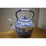 A Copeland Spode Italian oversized kettle, measuring 32cm tall