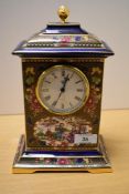 A 20th Century Mason's porcelain clock, 'The Imperial Mandarin Clock', a limited edition 889/950,
