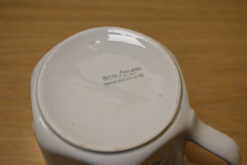 A trio of Nelson ware pitcher jugs, of Lake District interest, and decorated with a scene - Image 2 of 2