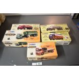 Five Corgi Classics diecasts, Whisky and Brewery Collections, all boxed