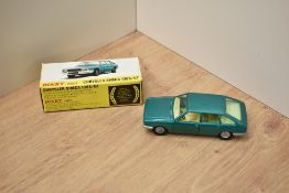 A Dinky (Spain) die-cast, 011542 Chrysler Simca 1308/GT, metallic green with light yellow