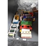 A collection of modern die-casts including Oxford, Lledo, Corgi, Vanguard etc, 18 in total, 12