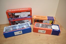Five Corgi 1:50 scale Limited Edition die-casts, 74901 Rugby Cement, mirrors unattached and present,