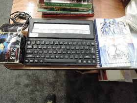 A Cambridge Computer Ltd Z88 Personal Computer with Power Cable, User Guide and Z88 Magic volume