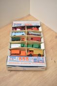 A Budgie Toys die-cast 10 Car Garage Set, in original card box, missing wrapping