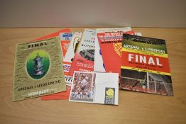 A collection of 1960's and later Football Programmes including Manchester United vs Benfica 1968