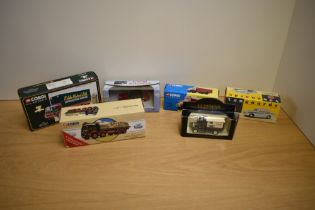 Six modern Corgi and Lledo die-casts, Road Transport, Vanguards, Inspector Morse etc, all boxed