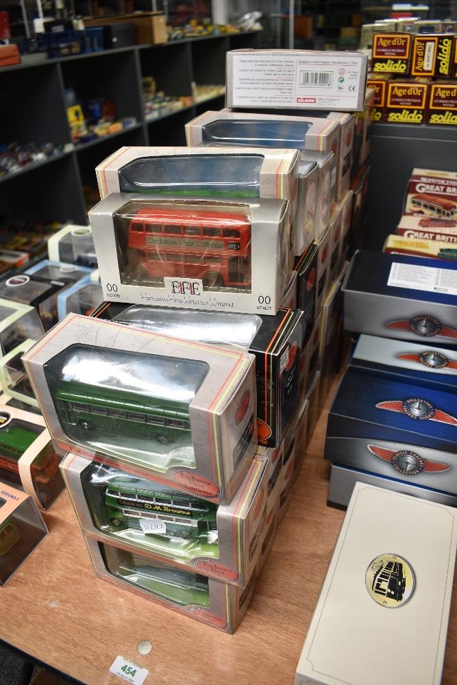A collection of EFE 1:76 scale and 00 scale Buses, all in window display boxes, 40 in total