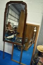 Two large mirrors