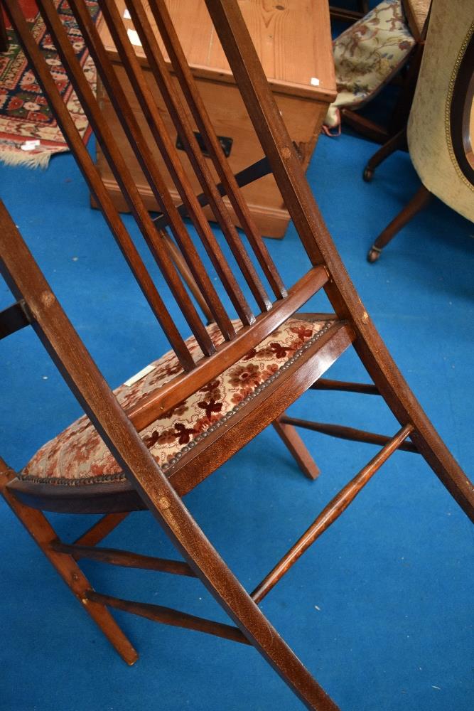 An Edwardian mahogany carver chair - Image 3 of 3