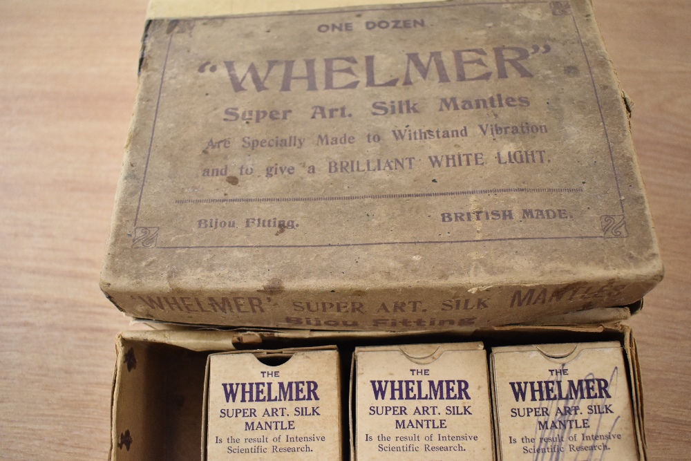 Two boxes of vintage pipe gas lamp mantles by The Whelmer - Image 2 of 3