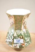 A Masons Ironstone vase,' Applique'.