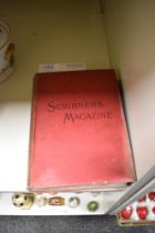 Scribner's Magazine. Volumes 1 + 2. 1887. Original cloth. Some damp staining. (2)