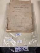 Two books, reports on the Lancashire sea fisheries laboratory, Piel, for years 1905 and 1908.