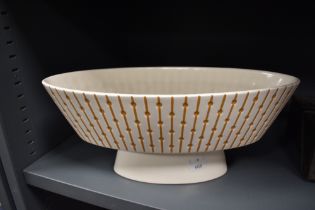 A mid century Hornsea pottery planter or rose bowl.