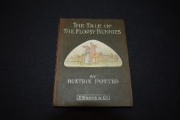 Children's. Beatrix Potter. First Edition, Second Impression. The Tale of the Flopsy Bunnies.