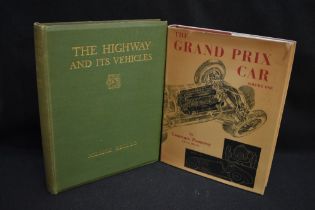 Motoring. Pomeroy, Laurence - The Grand Prix Car: Volume One. London: Motor Racing Publications Ltd.