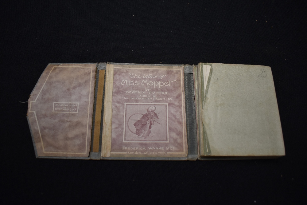 Children's. Beatrix Potter. Two titles: The Story of Miss Moppet [Concertina Book in Wallet]. - Image 2 of 7