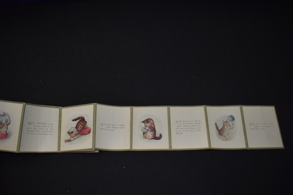 Children's. Beatrix Potter. Two titles: The Story of Miss Moppet [Concertina Book in Wallet]. - Image 6 of 7