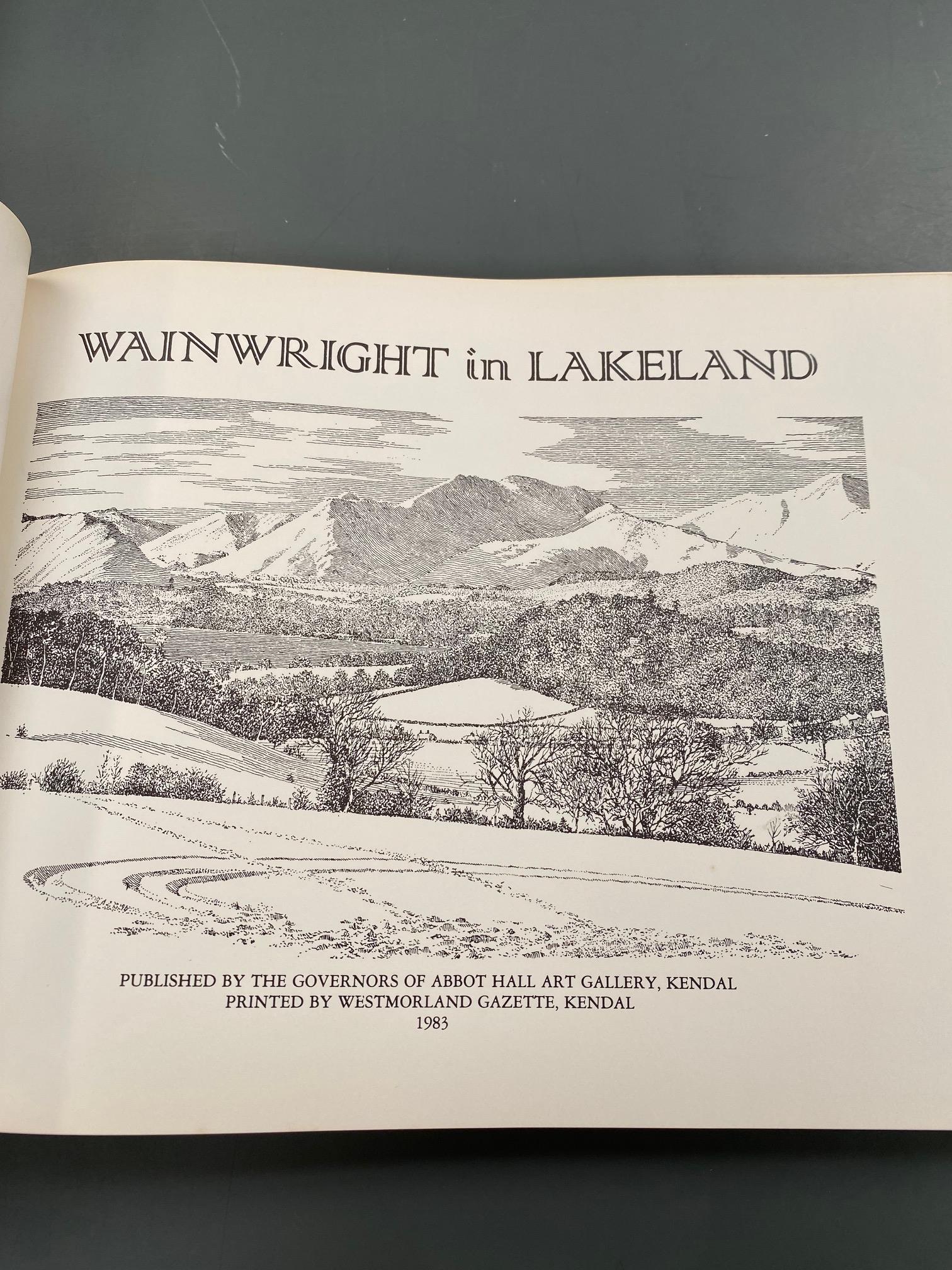 Signed Copy. Wainwright, A. - Wainwright in Lakeland. Kendal: 1983. Signed by Wainwright in green to - Image 3 of 4