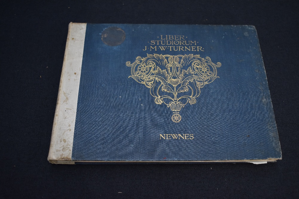 Art. Turner, J. M. W. - Liber Studiorum. London: George Newnes Limited. No date. Original quarter