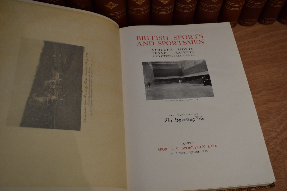 British Sports and Sportsmen. A run of 16 volumes. London: Sports & Sportsmen Ltd. Circa 1910- - Image 4 of 14