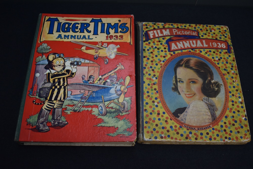 Children's. Tiger Tim's Annual 1933. London: 'tiger tim's weekly', 1933. Original cloth spine with