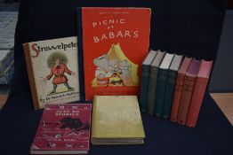 Children's. A small selection, includes; Picnic At Babar's (1950, 1st); Gulliver's Travels